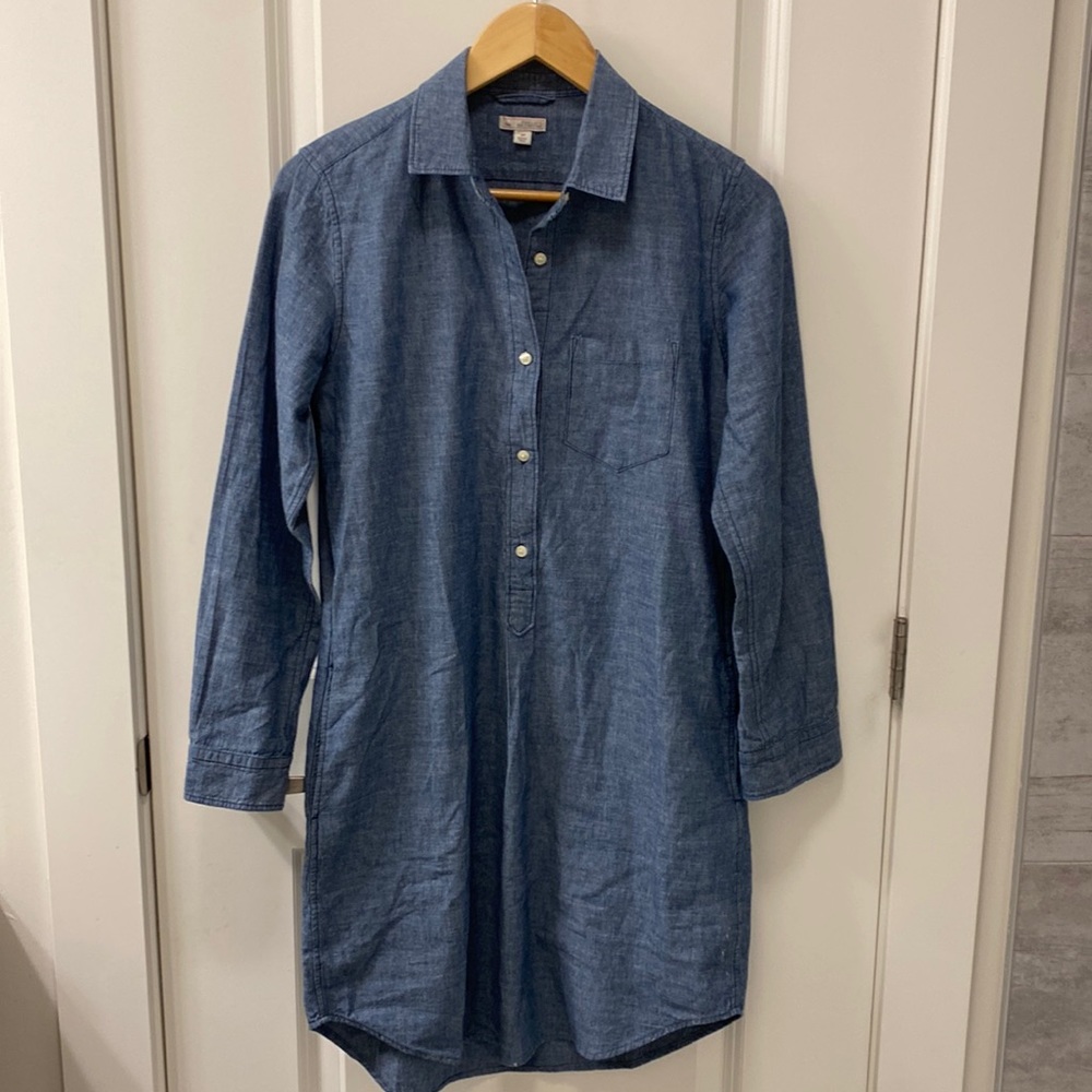 GAP jean tunic dress